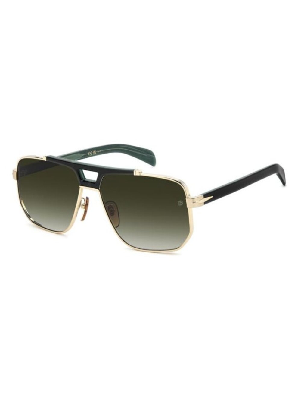 New David Beckham Men's Sunglasses Grey Lens DB 7157 S RHL 61